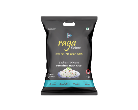 raga select kollam raw bullet rice 10kg